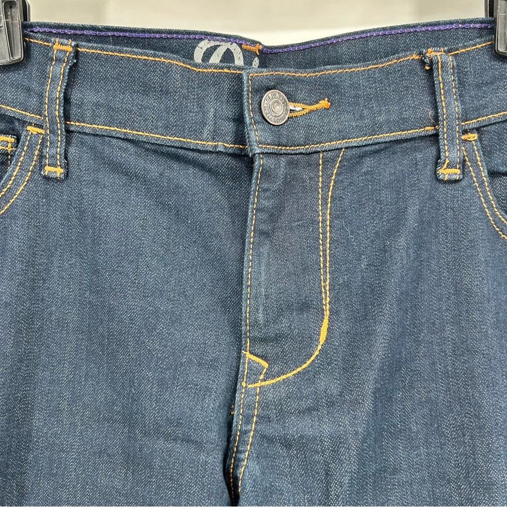 Old Navy The Diva Bootcut Jeans Women's 14R Dark Wash Mid Rise Stretch‎ Denim - Picture 4 of 13